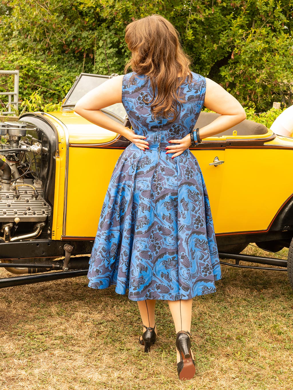 Remus Thomasina 1950s Motor Racing Dress - Image 3