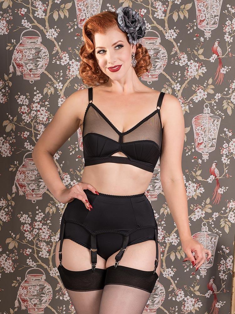 Liz 6 Strap Suspender Belt L2094 - Image 7