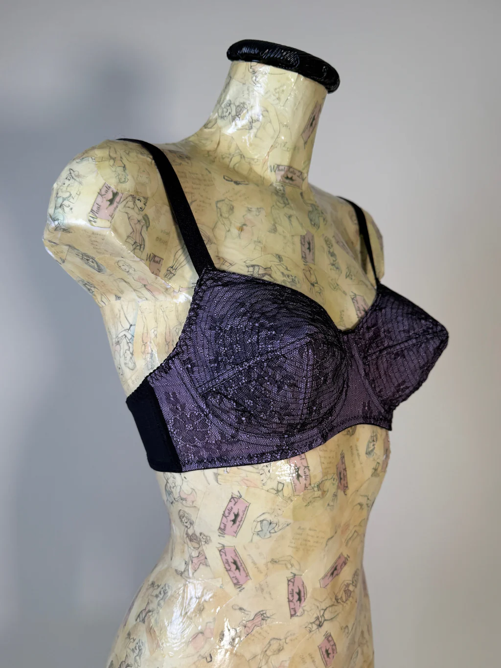 AL258 Lilac Lace bra 34C - Image 3