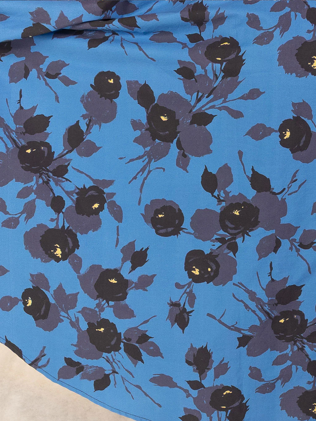2nd Caroline Blue Circle Skirt Dress - Image 5