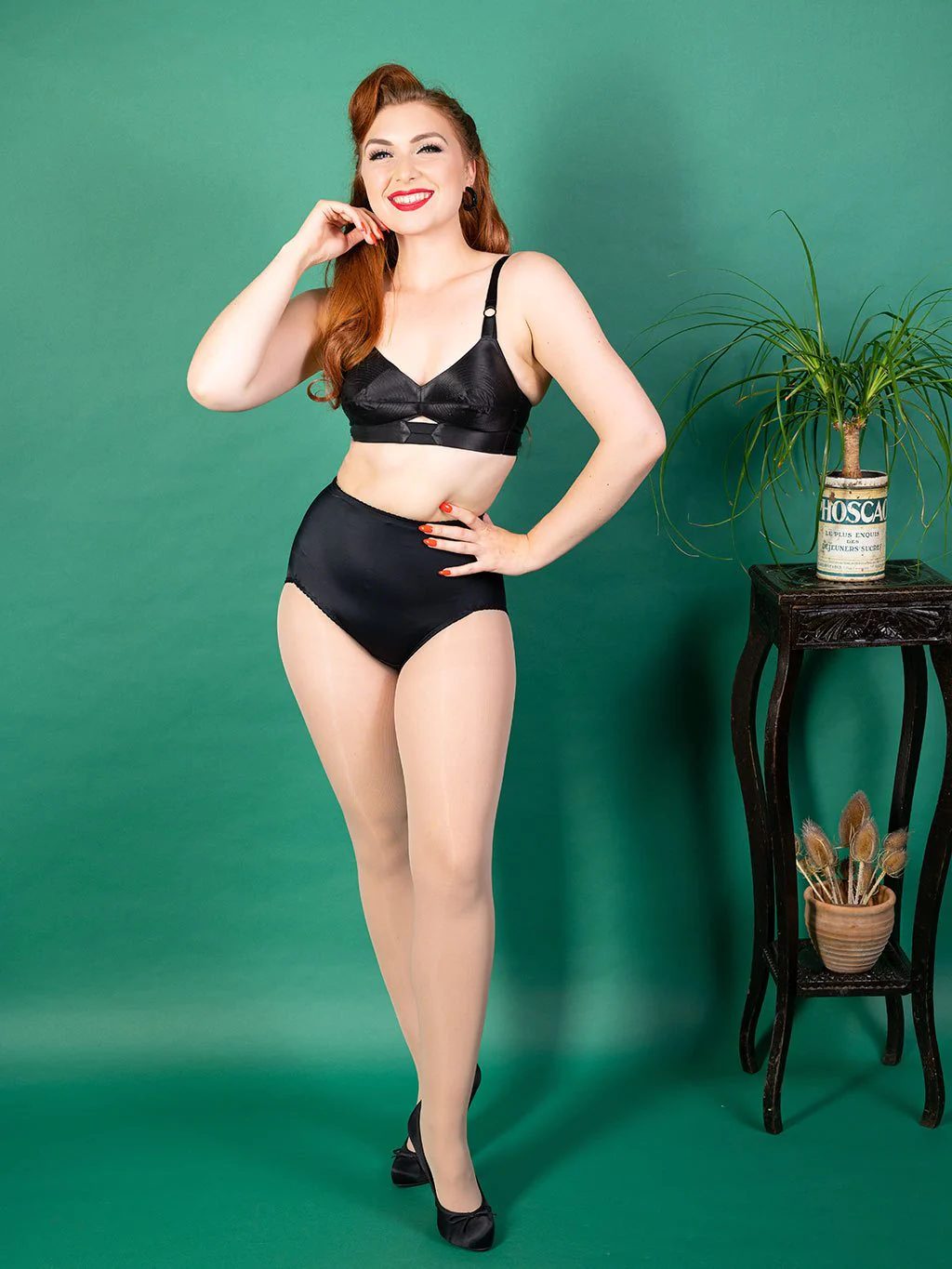 Champagne Opaque Tights - Image 4