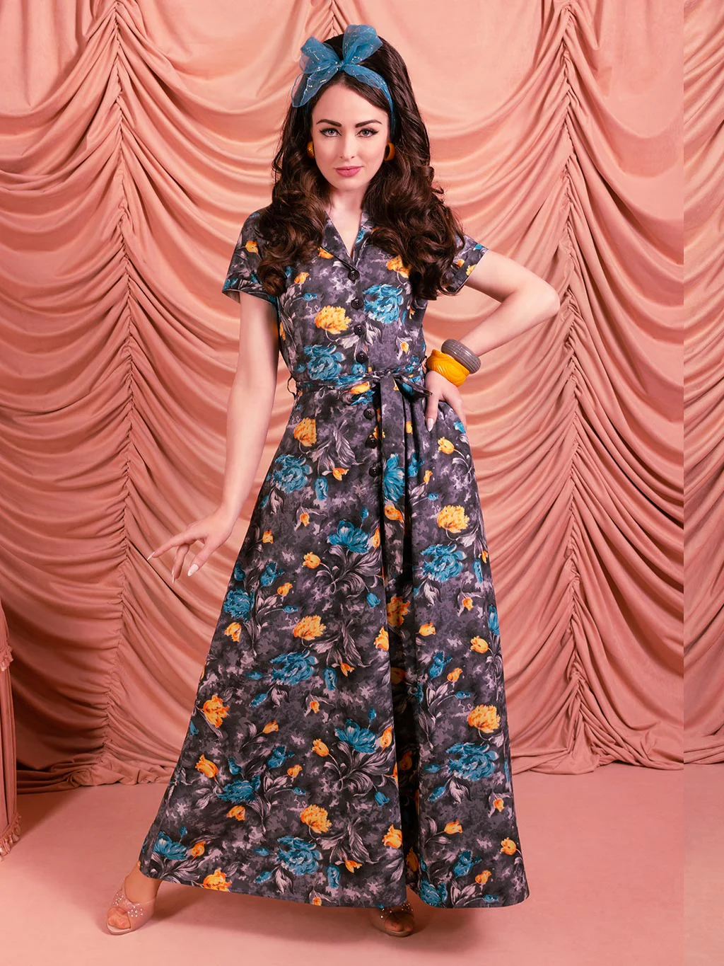 Lucy Retro Beach Pyjamas - Image 3