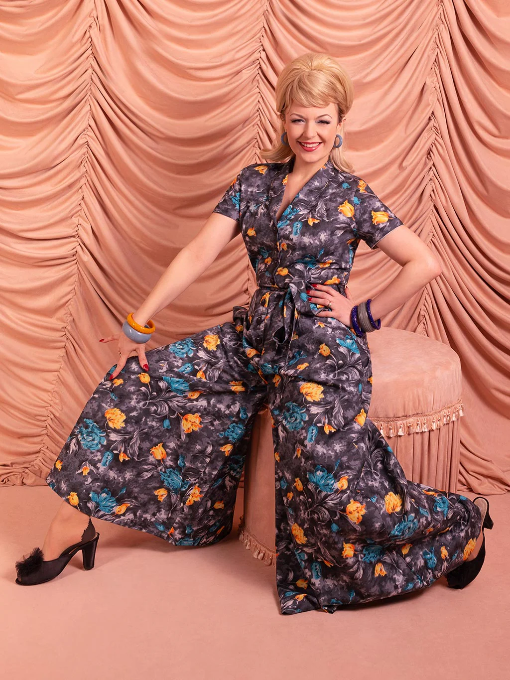 Lucy Retro Beach Pyjamas - Image 4