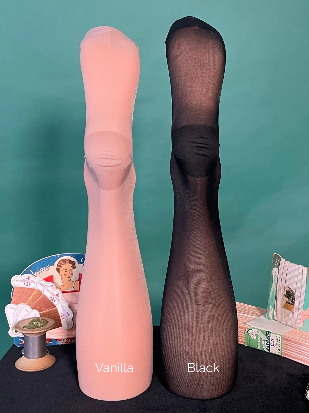 Allure Semi Opaque RHT Stockings Black - Image 7