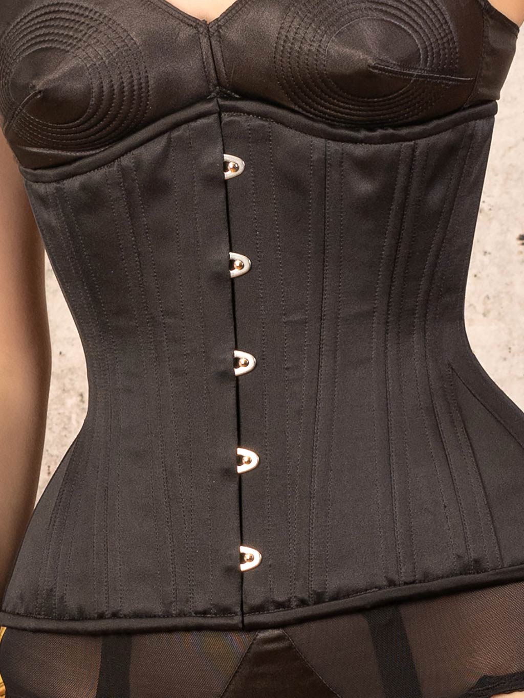 Zita Steel Boned Underbust Corset L4090 - Image 4